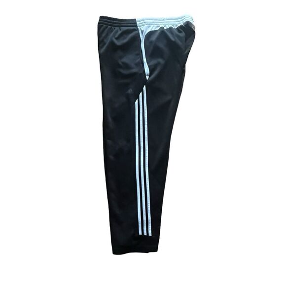 Adidas Men’s 3 Stripes Drawstring Track Pants Size Medium Straight Leg - Picture 5 of 5